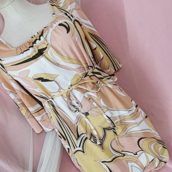 Boho Floral Mini Dress Rady Japan Y2K Cute Jfashion Barbie Cosplay Kawaii Retro - Picture 1 of 13